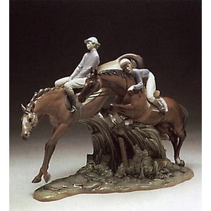 Lladro Derby Porcelain Figurine