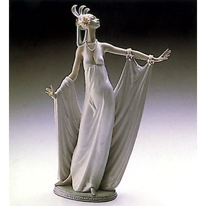 LLADRO 「カーネーションをあなたに」 スペイン製 2000年 Hurry Now 1995-2000 by Lladro | Handcrafted Spanish