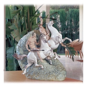 Lladro Mounted Warriors (500)-1608.