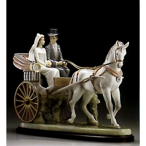 Lladro Love & Marriage Le1500 1995-2000 Porcelain Figurine