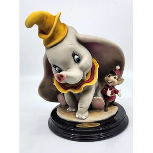 Giuseppe Armani Dumbo & Timothy Sculpture
