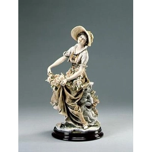 Giuseppe Armani Rose Harvest Sculpture