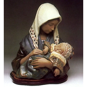 Lladro Young Mother 1980-90 Porcelain Figurine