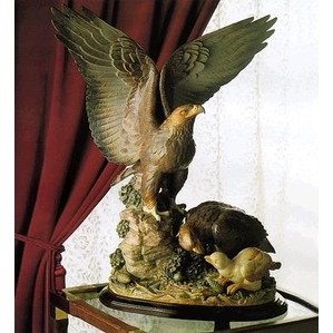 Lladro Eagles Nest Le300 1981-94 Porcelain Figurine