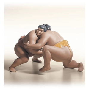 Lladro Tests Of Strength Le1000 1995-03 Porcelain Figurine