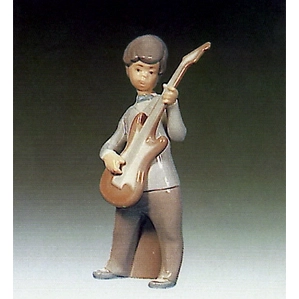 Lladro Boy With Guitar 1969-79 