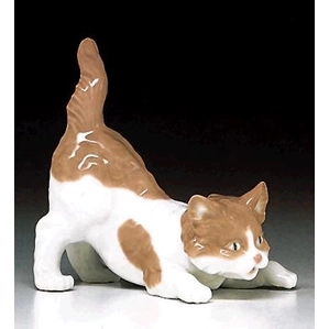 Lladro Scaredy Cat 1980-98 Porcelain Figurine