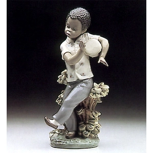 Lladro Bongo Beat 1982-98 Porcelain Figurine