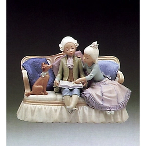 Lladro Story Time 1984-90 Porcelain Figurine