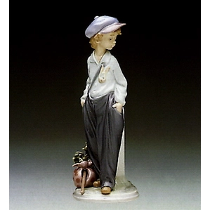Lladro The Wonderer 1987-99 Porcelain Figurine