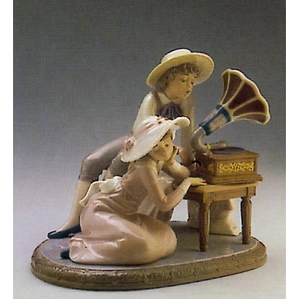 Lladro Music Time 1987-90 Porcelain Figurine