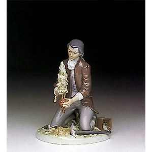 Lladro Horticulturist 1991-93 Porcelain Figurine