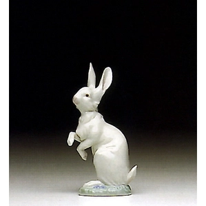 Lladro Hippity Hop Rabbit 1992-95 Porcelain Figurine