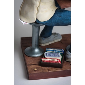 Guillermo Forchino &#39;s   Mr。Poker Face  Poker PlayerコミックStatueギフト Amazon.co.jp: Guillermo Forchino 's