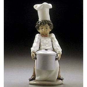 Lladro Great Chef 1995-99 Porcelain Figurine