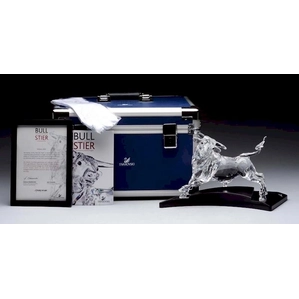 Limited Edition Bull by Swarovski Crystal
