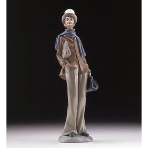 Lladro Doctor Making House Calls 1996-99 Porcelain Figurine