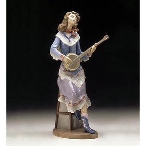 Lladro Sweet Country 1996-99 Porcelain Figurine