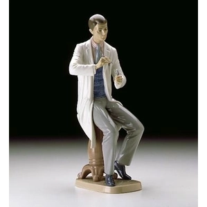 Lladro Dentist 1997-00 Porcelain Figurine