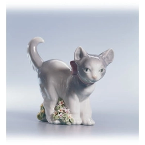 Lladro Kitten Patrol Porcelain Figurine