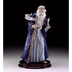 Lladro Father Time I.millennium 1999-00 Porcelain Figurine