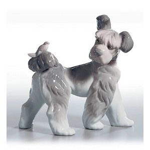 Lladro Unexpected Visit Porcelain Figurine