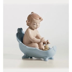 Lladro Let's Take A Bath!-6872.