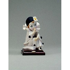 Giuseppe Armani Pierrot Sucking Finger Sculpture
