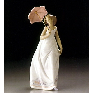 スポーツ LLADRO Retired 1998 Lladro Chinese Lady with Baby on Back Figurine