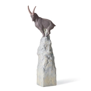 Lladro Balance Goat I Porcelain Figurine