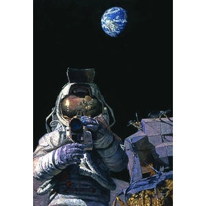Alan Bean MOON ROVERS Print