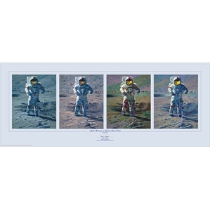 Alan Bean Apollo Moonscape An Explorer Artists Vision Print