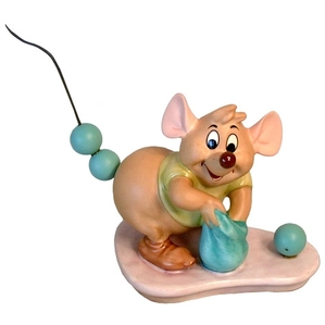WDCC Disney Classics Cinderella Gus You Go Get Some Trimming Porcelain Figurine