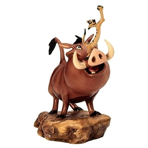 WDCC Disney Classics The Lion King Double Trouble (timon & Pumba) Porcelain Figurine